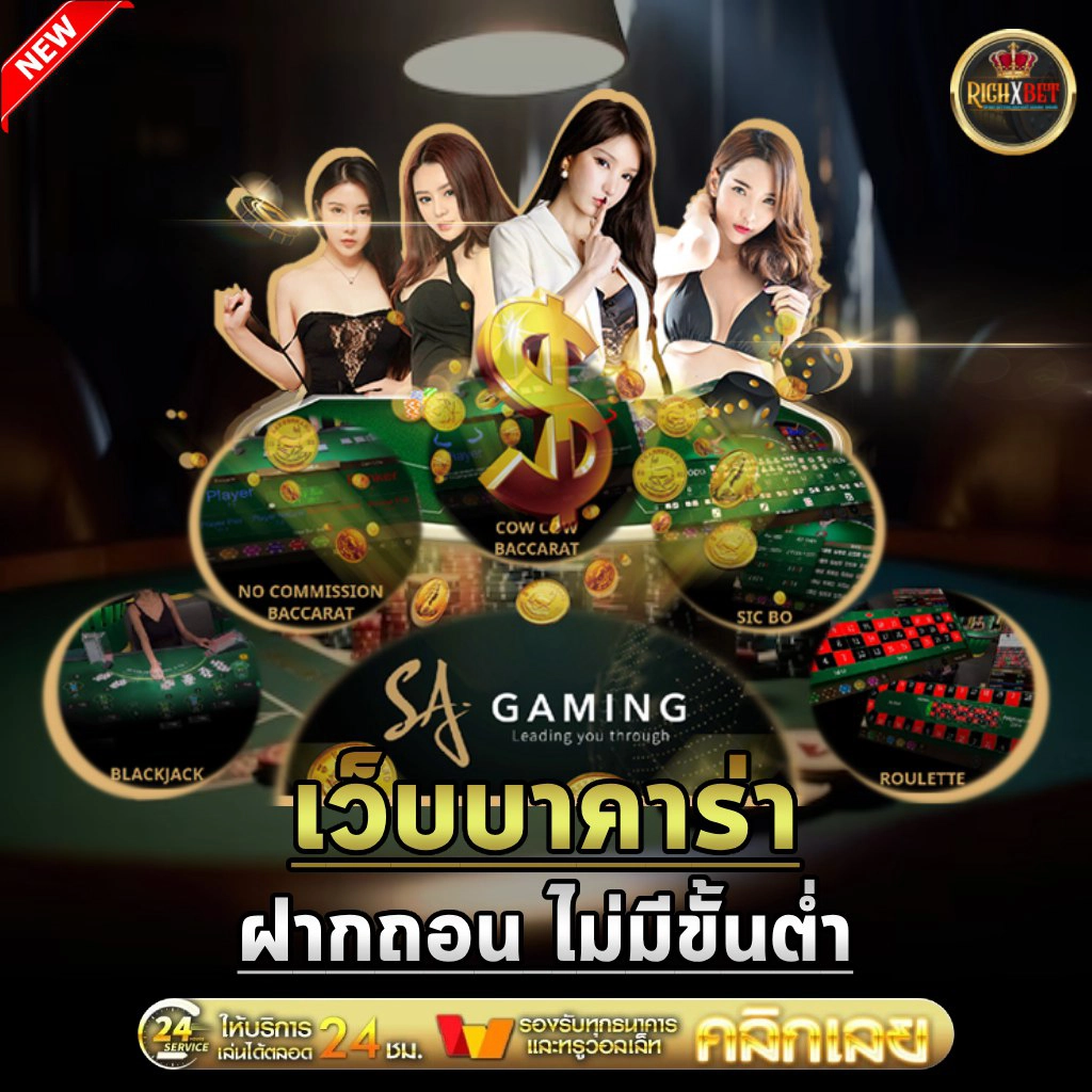 เว็บบาคาร่า ฝากถอนไม่มีขั้นต่ำ